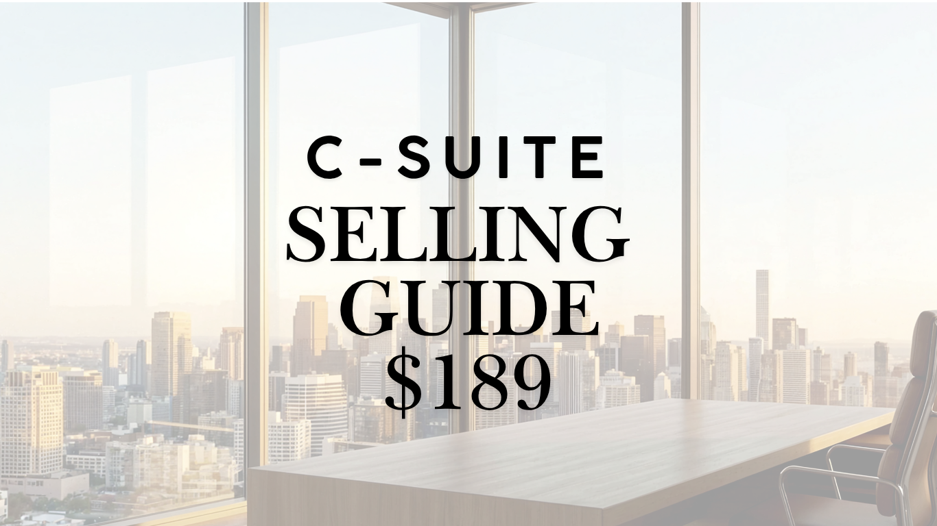 C-Suite Selling Guide